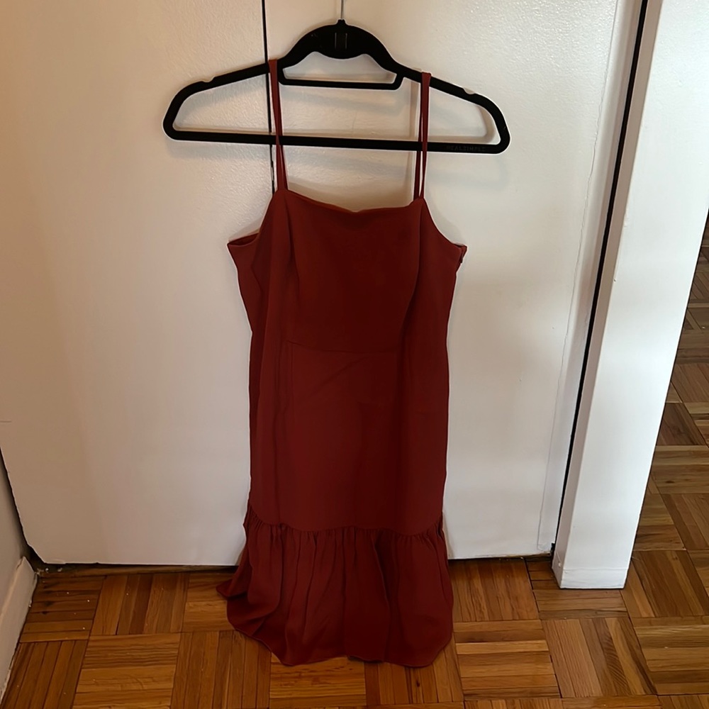 Club Monaco Rust Color Dress